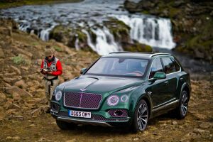 Новая Bentley Bentayga - талисман для хорошего улова